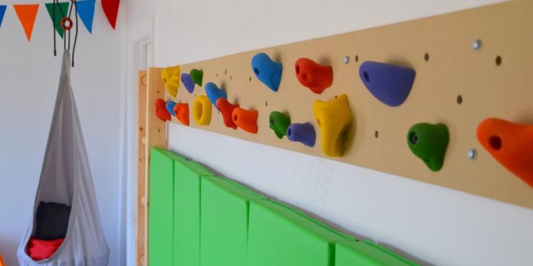 Kids Indoor Rock Climbing Wall