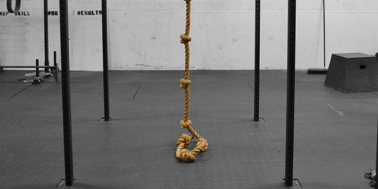 Knotted Climbing Rope - Gym