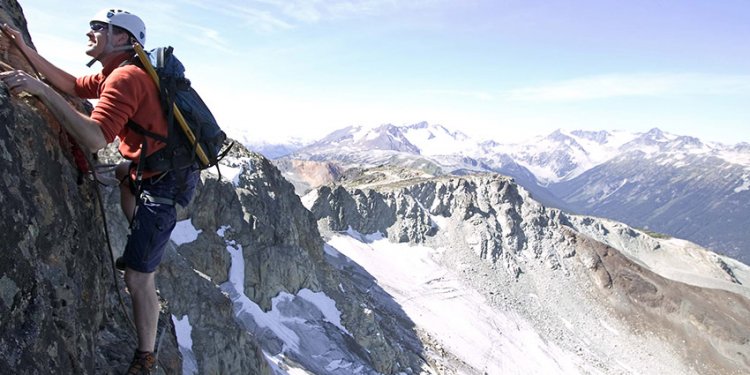 Ice Climbing The Core Whistler