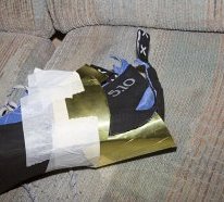 shielding the wanted rubber with metal shim material