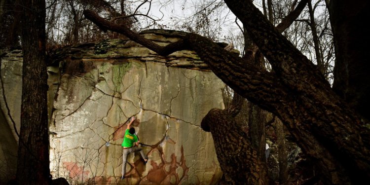 Outdoor Rock climbing Atlanta