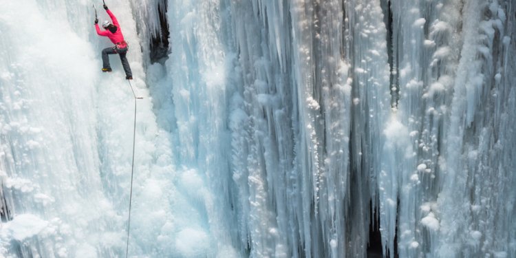 Ice climbing Ouray