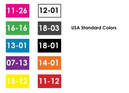 climbing hold standard colors
