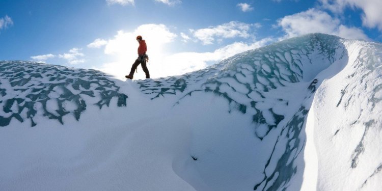 Glacier climbing Iceland