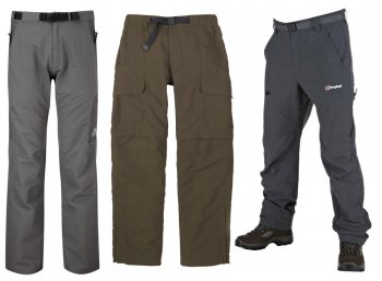 L to R: ME Stretchlite Guide, TNF Paramount Peak, Berghaus Statis Pants, 77 kb