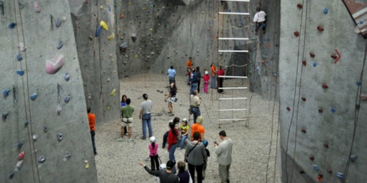 Zion rock climbing