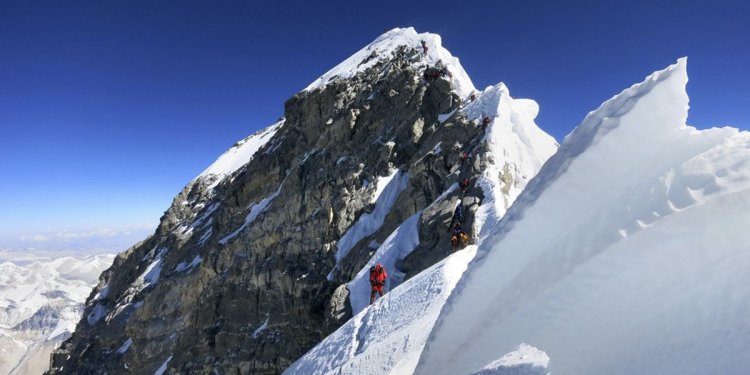 Climbing Everest book
