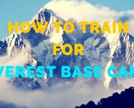 How to training to climb Mount Everest?