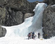 Ice climbing clothing