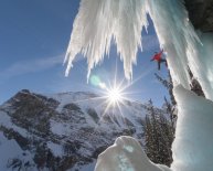 Ice climbing Falls