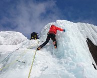 Ice climbing techniques