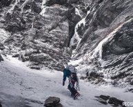 Ice climbing Vermont
