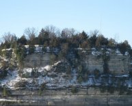 Starved Rock Ice climbing